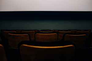 Empty theater seats